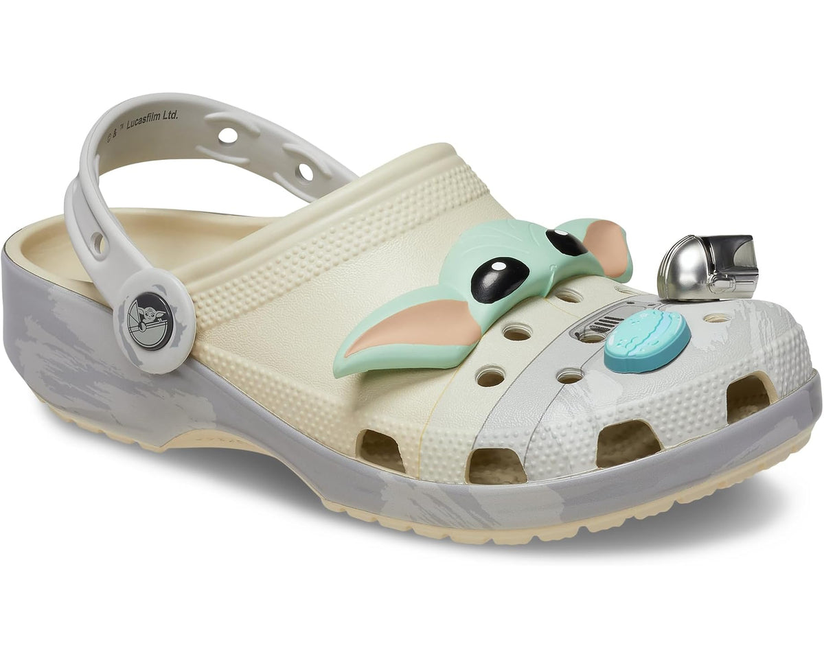 Unisex Crocs Star Wars Classic Clog Grogu Bone