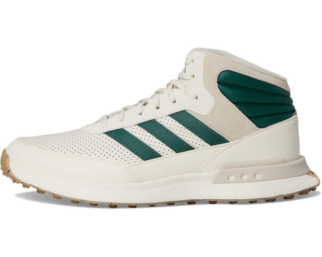 Unisex adidas Golf S2G Mid Spikeless Golf Shoes Off White/Collegiate Green/Alumina