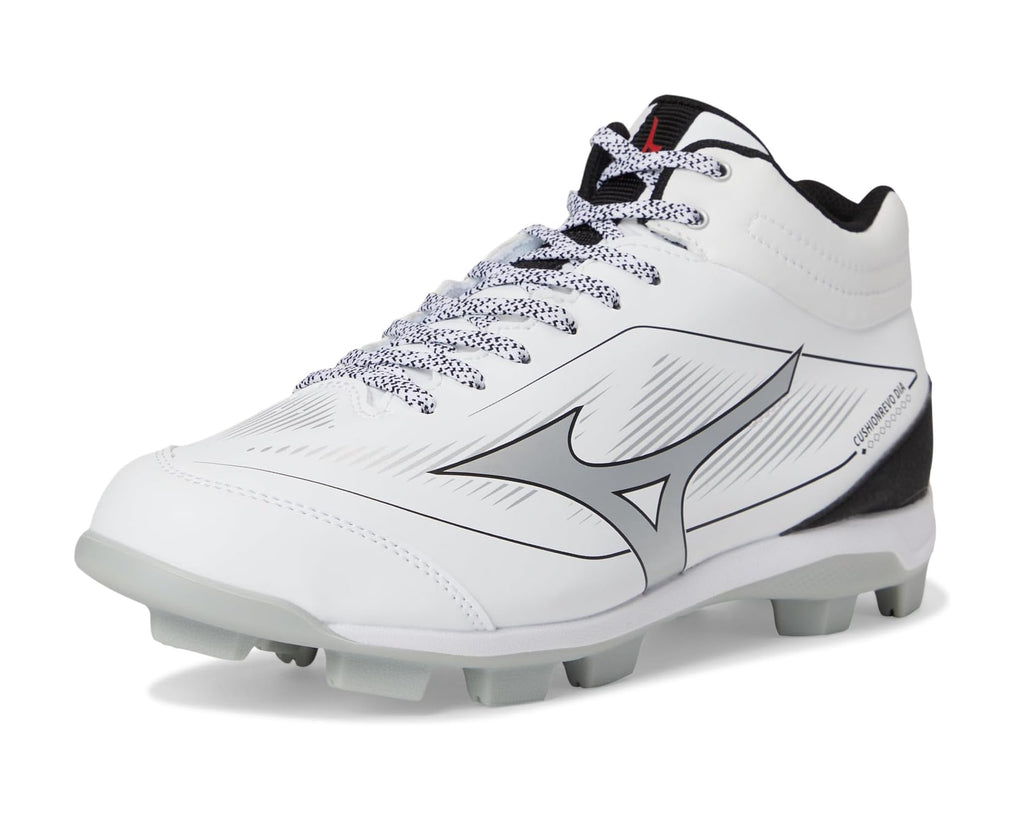 Men's Mizuno Cushionrevo Diamond Mid Tpu White/Black