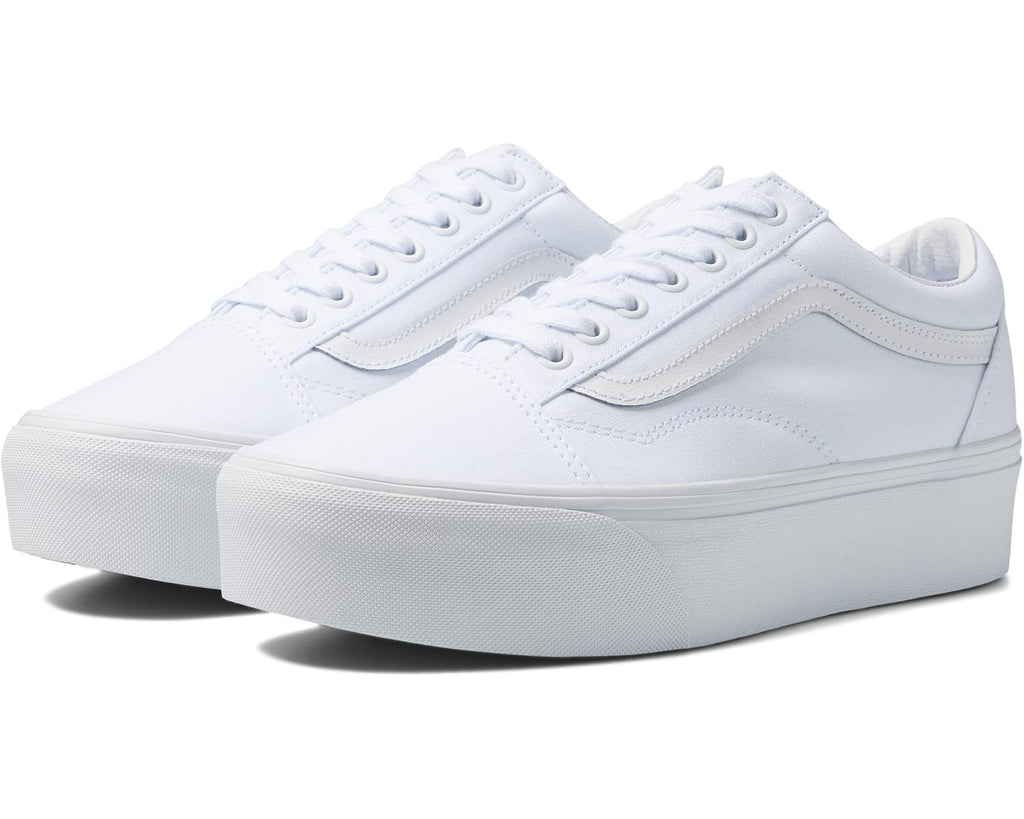 Unisex Vans Old Skool Stackform True White