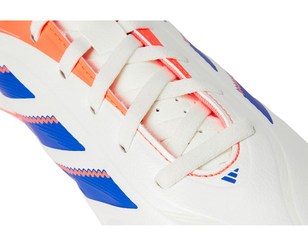 Unisex adidas Copa Club Pure 3 Firm/Multi Ground Soccer Cleats Off White/Lucid Blue/Signal Coral