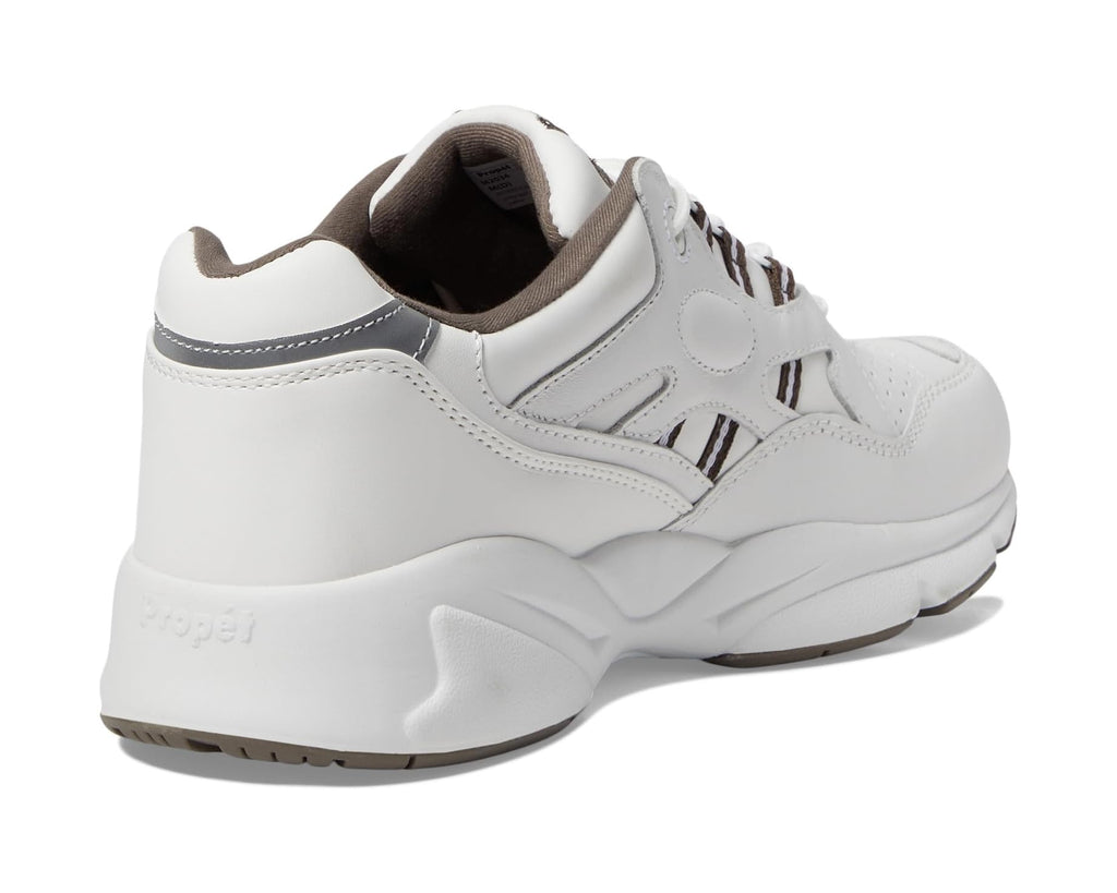 Men's Propet Stability Walker White/Taupe