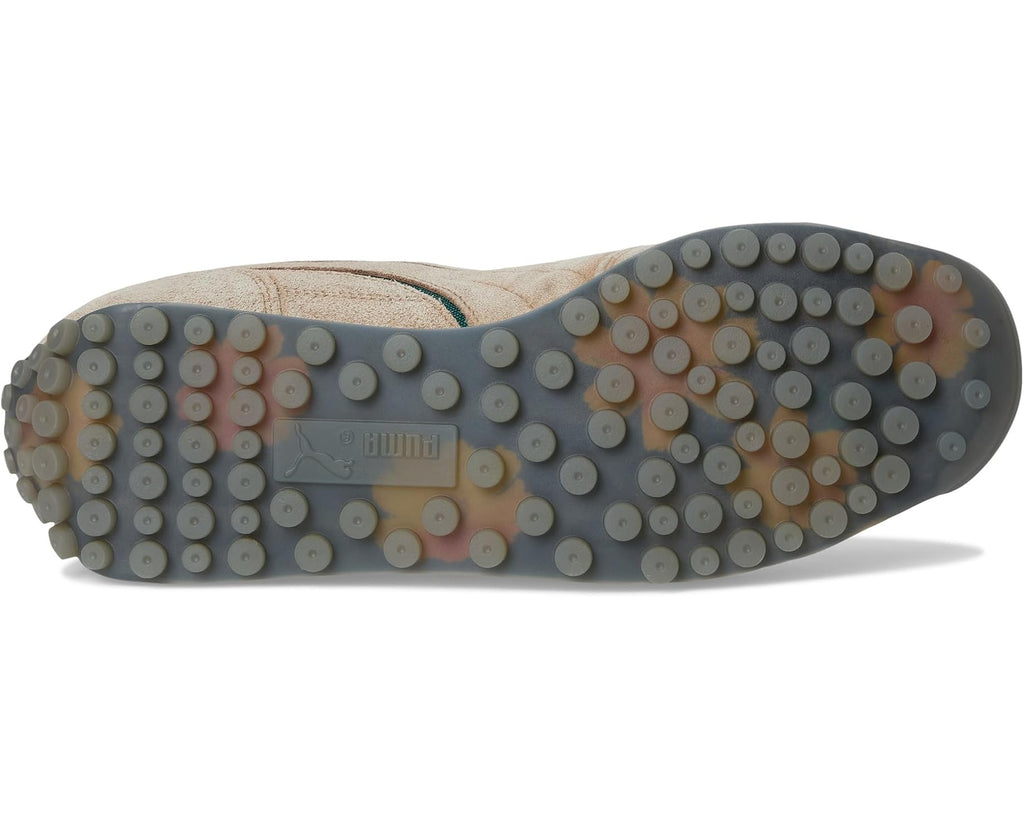 Men's PUMA Easy Rider Squid Game Shoes Alpine Snow/Dark Myrtle/Club Red