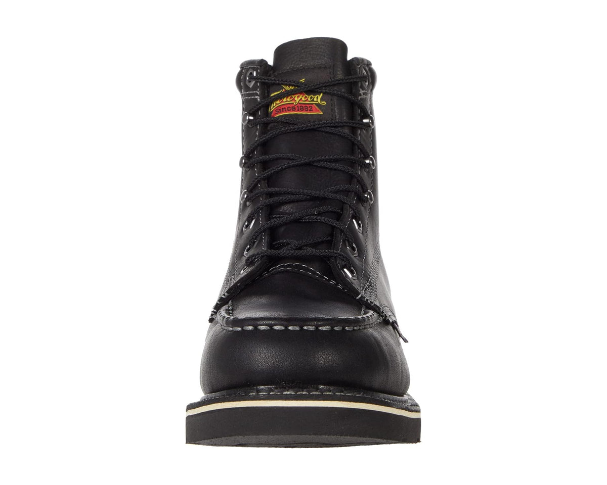 Men's Thorogood American Heritage Midnight Series 6 Moc Toe Black