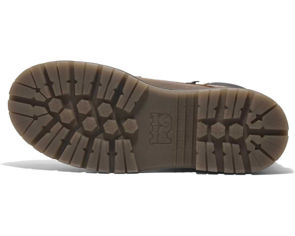 Men's Timberland PRO Whitman 6 Inch Composite Safety Toe Waterproof Gaucho Brown