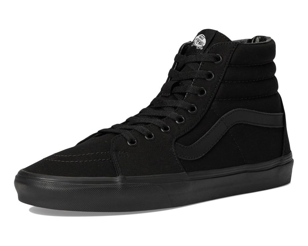 Unisex Vans SK8-Hi Wide Canvas Black/Black