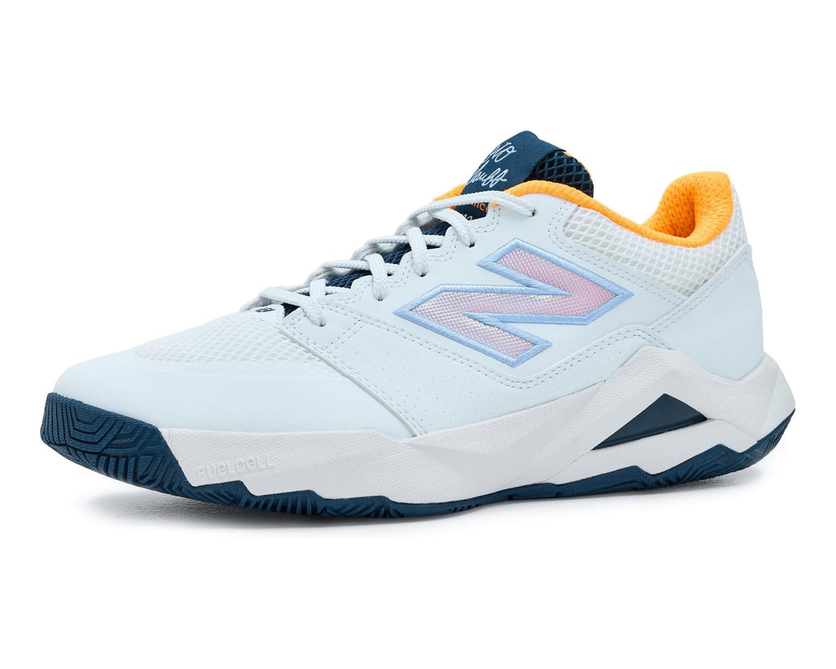 Men's New Balance Coco Delray Tennis Shoes Apollo Gold/Boysenberry