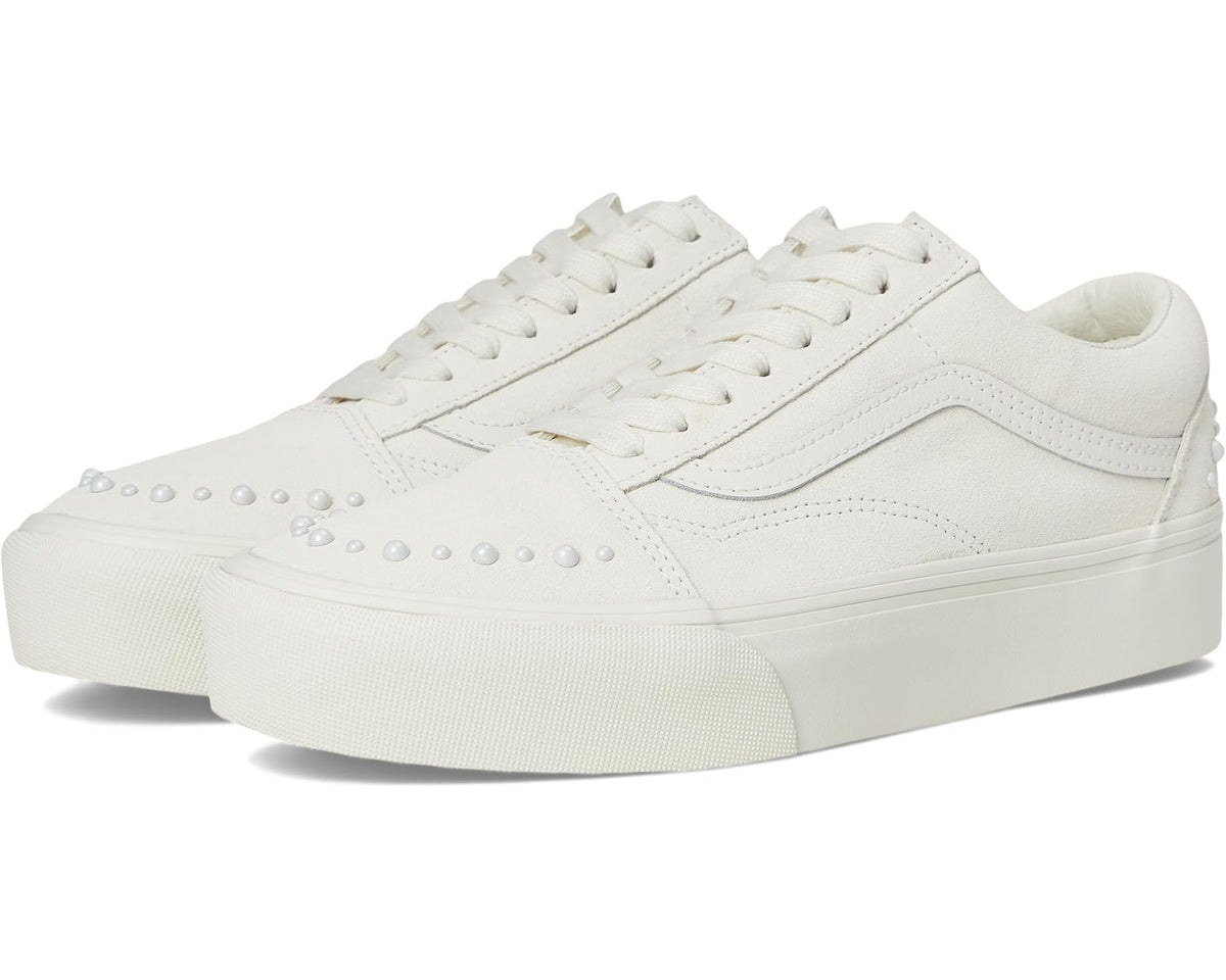 Unisex Vans Old Skool Platform Pearls Marshmallow