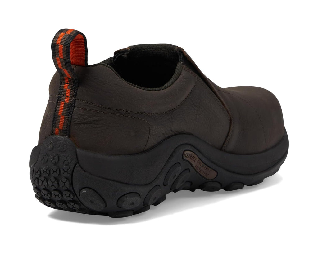 Men's Merrell Work Jungle Moc Leather Composite Toe Espresso
