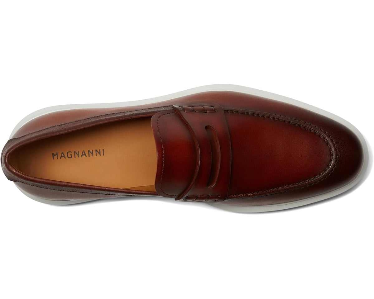 Men's Magnanni Orion Penny Cognac