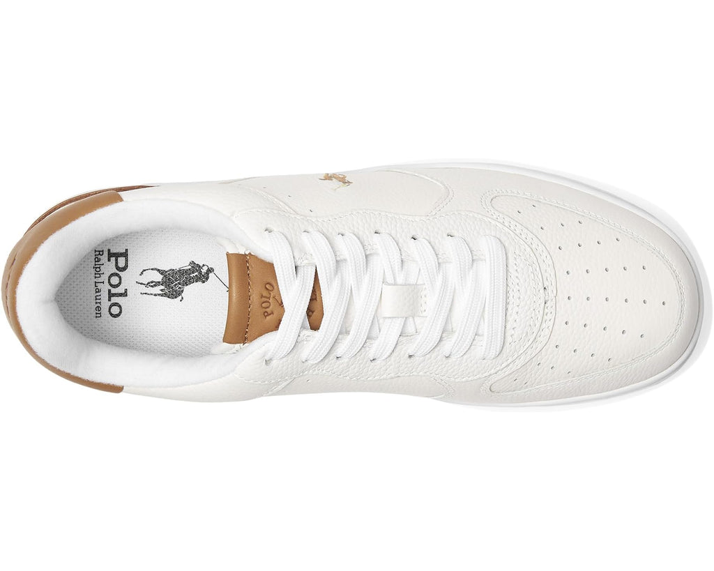 Men's Polo Ralph Lauren Masters CRT Deckwash White/Tan Multi PP