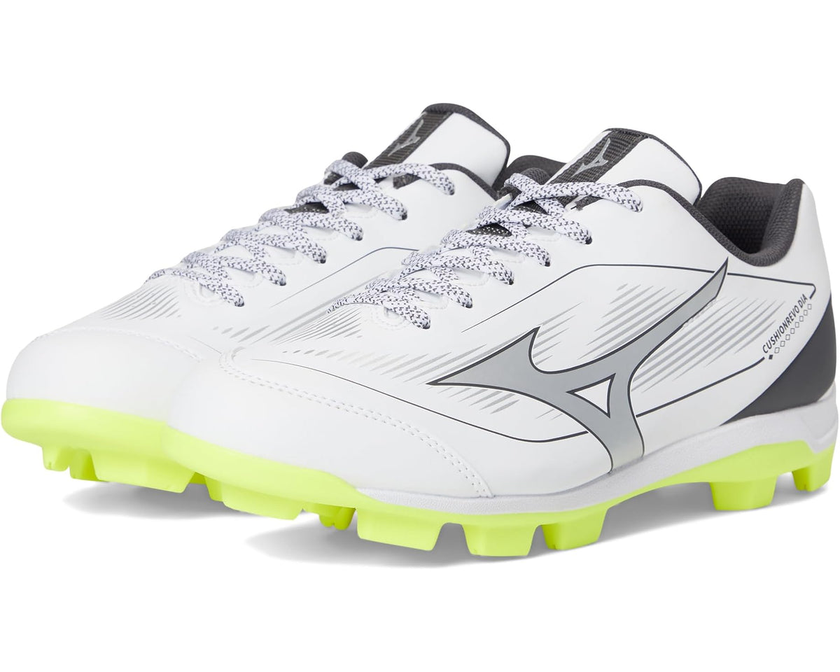 Men's Mizuno Cushionrevo Diamond Tpu White/Safety Yellow