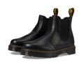 Unisex Dr. Martens 2976 Bex Smooth Leather Chelsea Boots Black Smooth