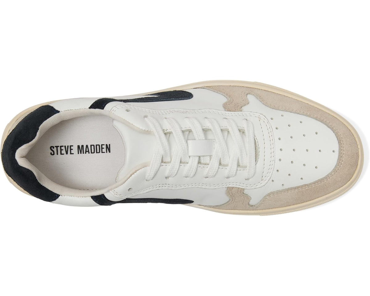 Men's Steve Madden Centre White/Navy Leather