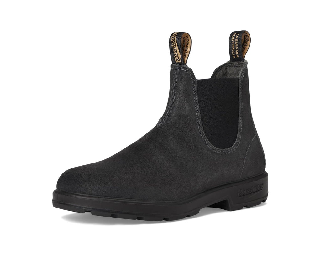 Unisex Blundstone Original Suede Chelsea Boots Steel Grey