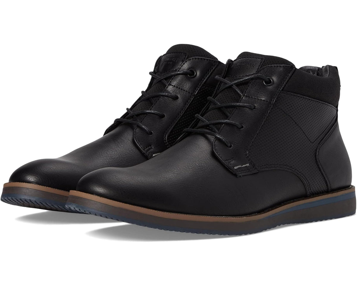 Men's Nunn Bush Circuit DC Plain Toe Chukka Black