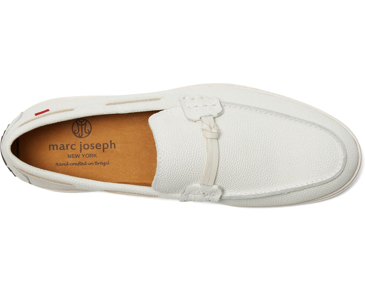 Men's Marc Joseph New York Brenton Pl White Pebble