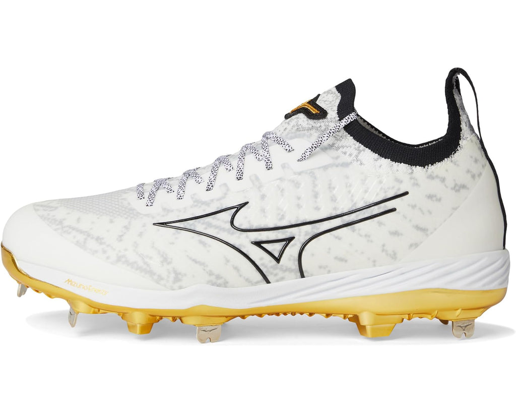 Men's Mizuno Pro Knit 2 Metal White-Gold