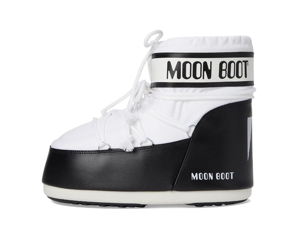 Unisex MOON BOOT Icon Low Nylon White