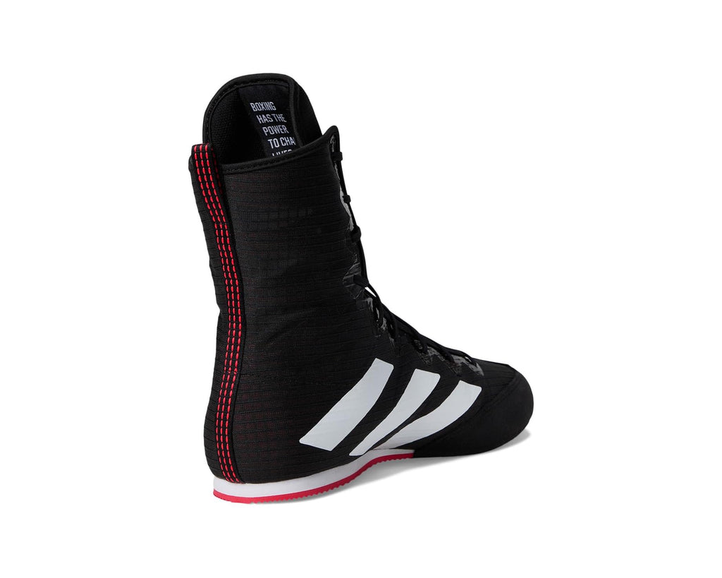 Unisex adidas Box Hog 4 Black/White/Pure Ruby