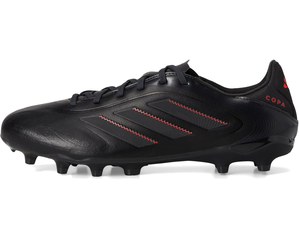 Unisex adidas Copa Pure 3 League Firm Ground/Multi Ground Soccer Cleats Black/Carbon/Lucid Red