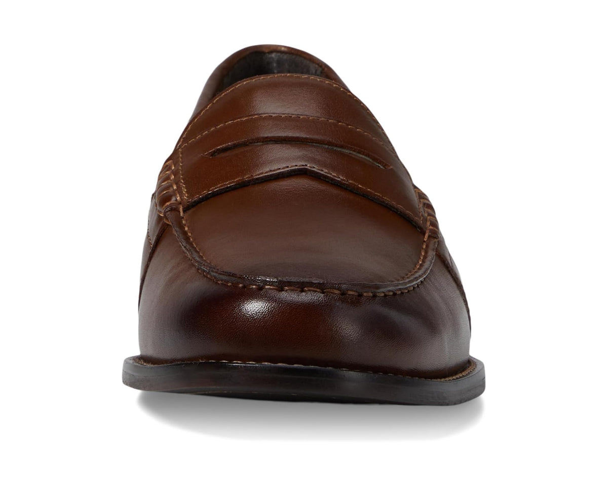 Men's Nunn Bush Noah Beef Roll Penny Loafers Brown