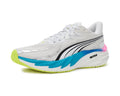Men's PUMA Velocity Nitro 4 Running Shoes White/Ultra Blue/Poison Pink