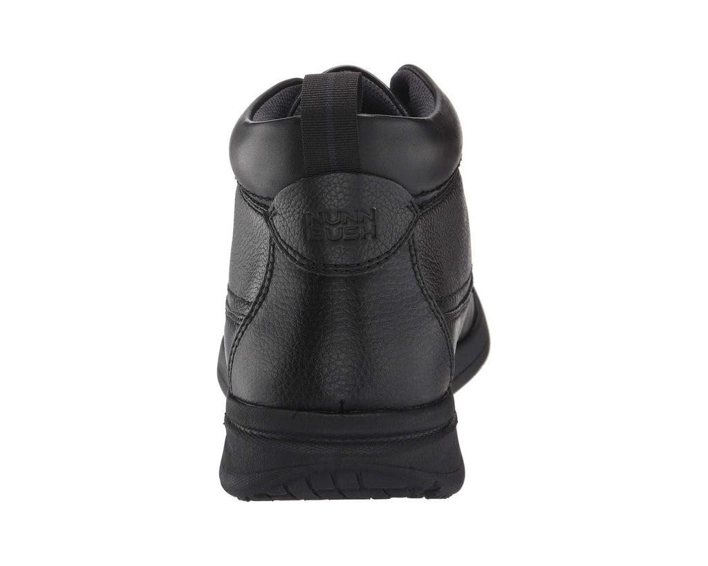 Men's Nunn Bush Cam Moc Toe Boot Black Tumbled
