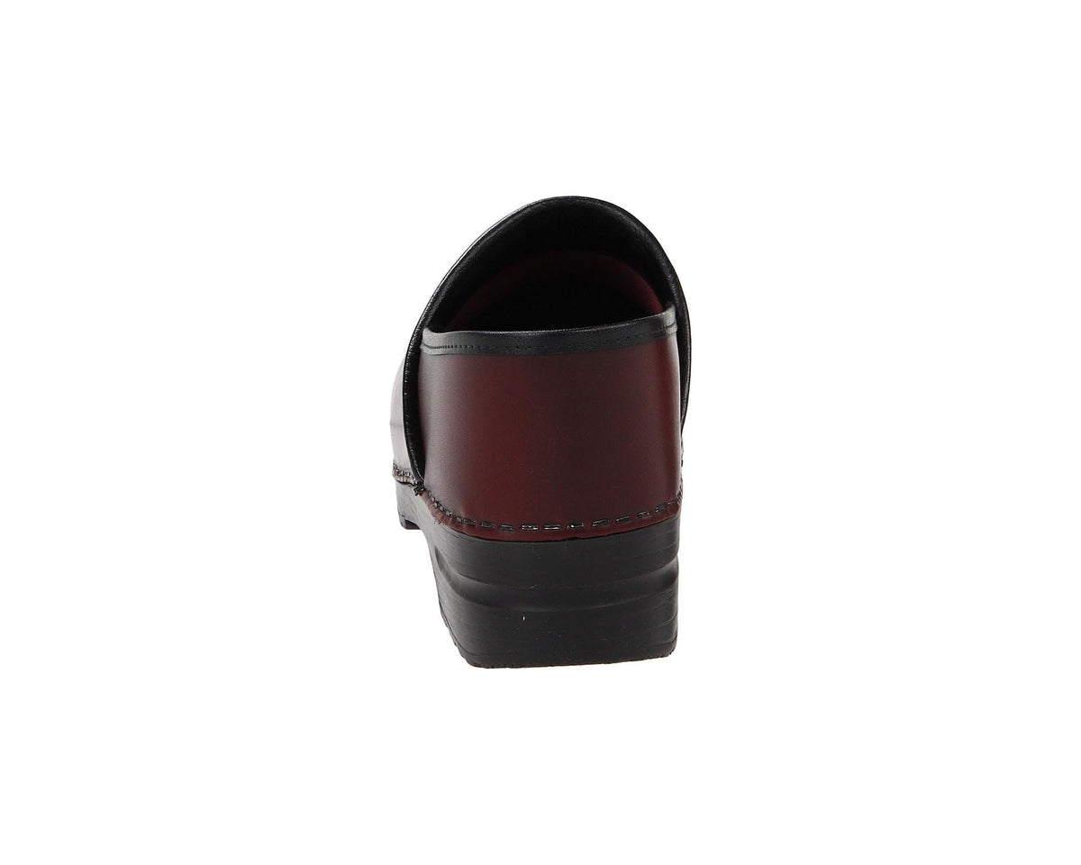 Men's Sanita Professional Cabrio Bordeaux Brush Off Leather