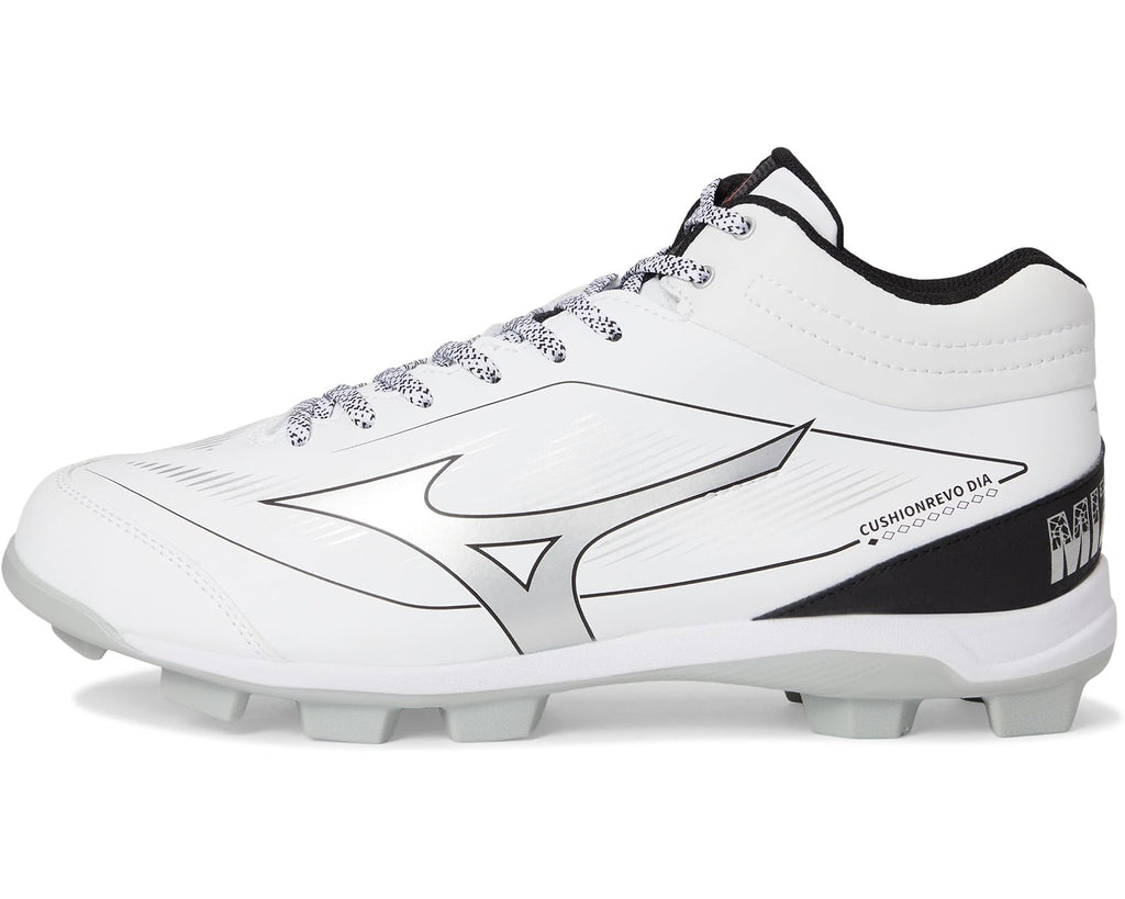 Men's Mizuno Cushionrevo Diamond Mid Tpu White/Black