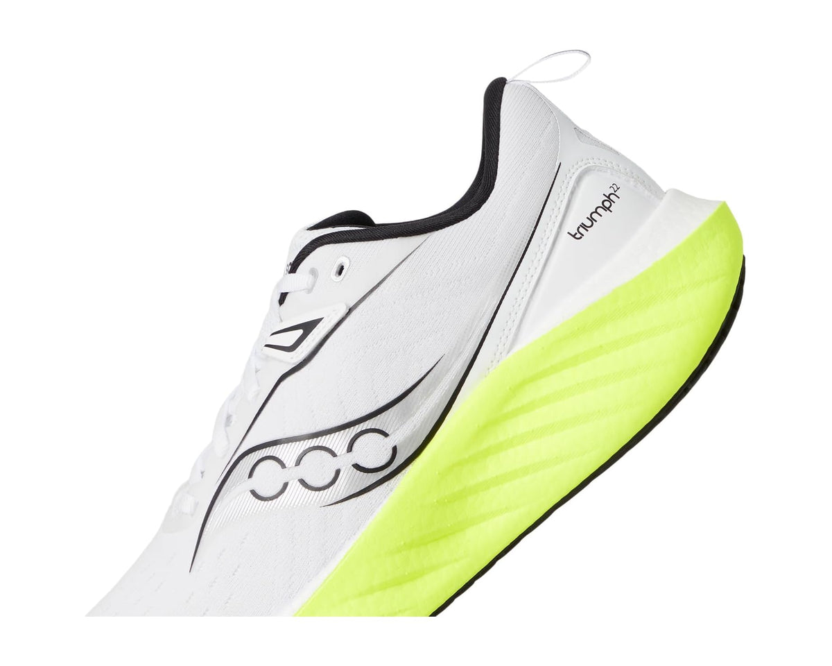 Men's Saucony Triumph 22 White/Citron