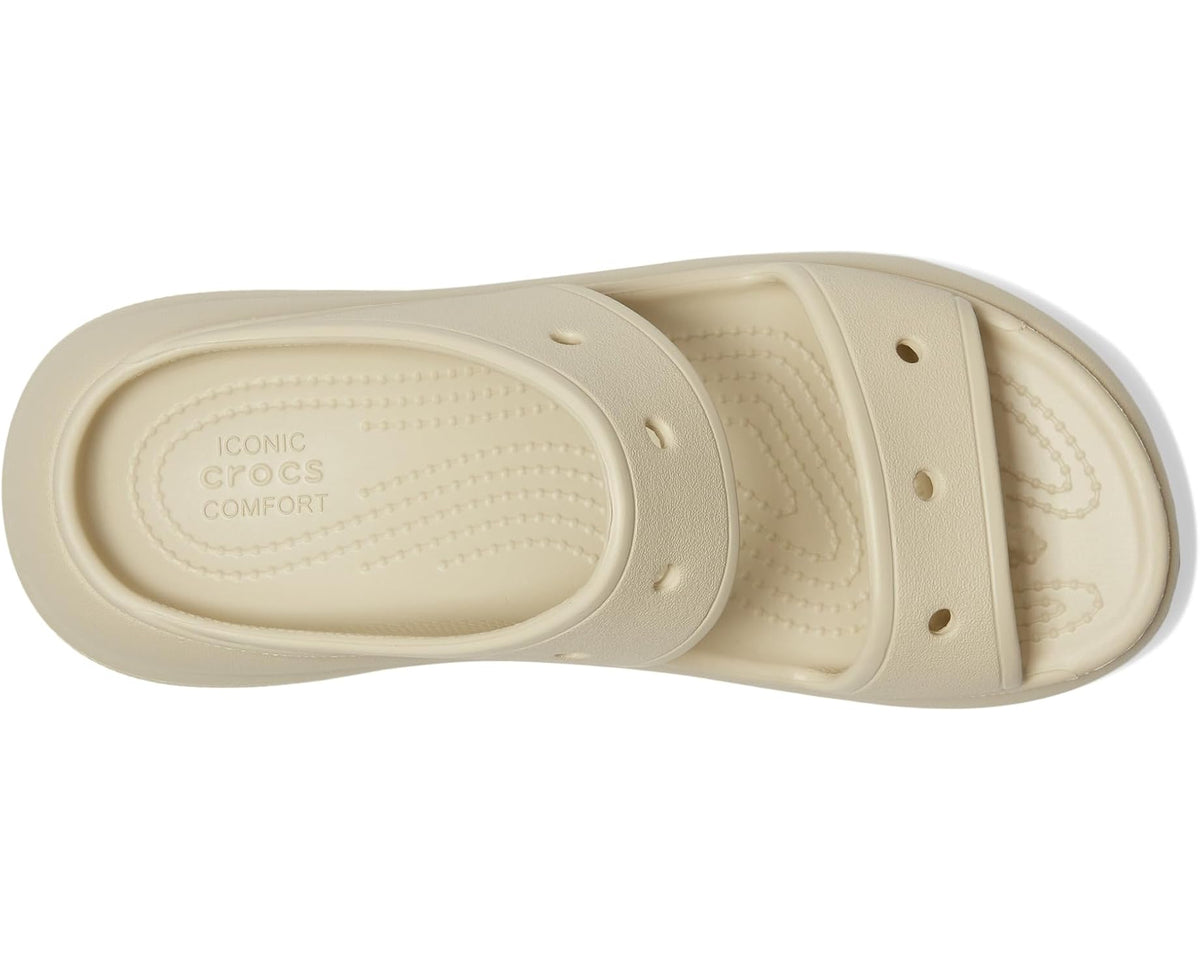 Unisex Crocs Classic Crush Sandal Bone