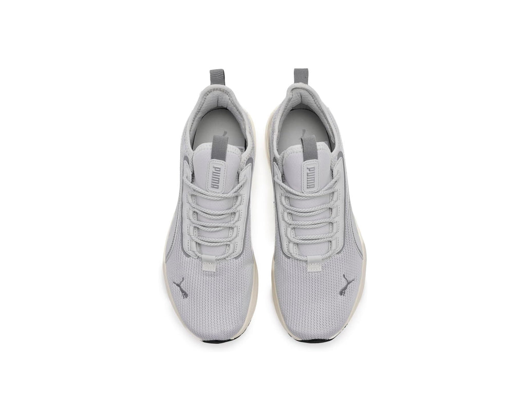 Men's PUMA Darter Pro 2 Running Shoes Feather Gray/Warm White/Gray Echo