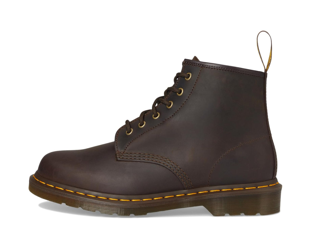 Unisex Dr. Martens 101 Dark Brown Crazy Horse