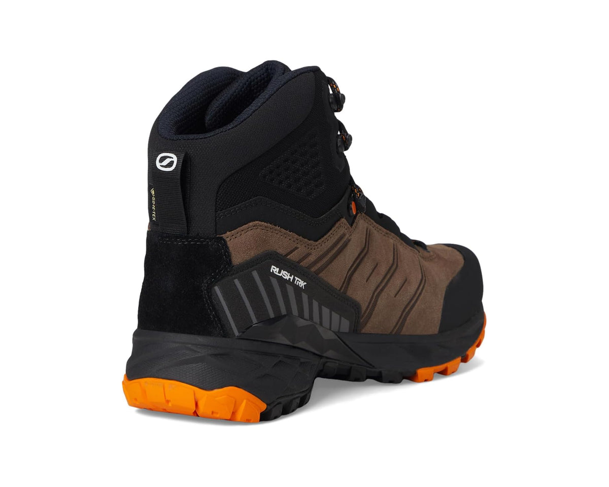 Men's Scarpa Rush TRK GTX Brown/Orange