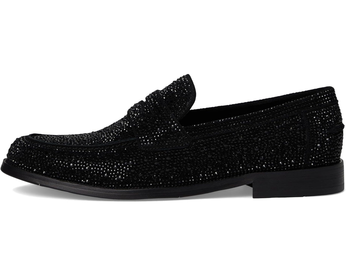 Men's Steve Madden Natan-R Black Rhinestones
