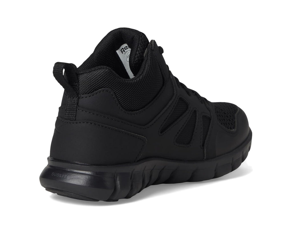 Men's Reebok Work Sublite Cushion Tactical Mid Black