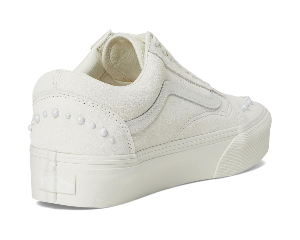 Unisex Vans Old Skool Platform Pearls Marshmallow
