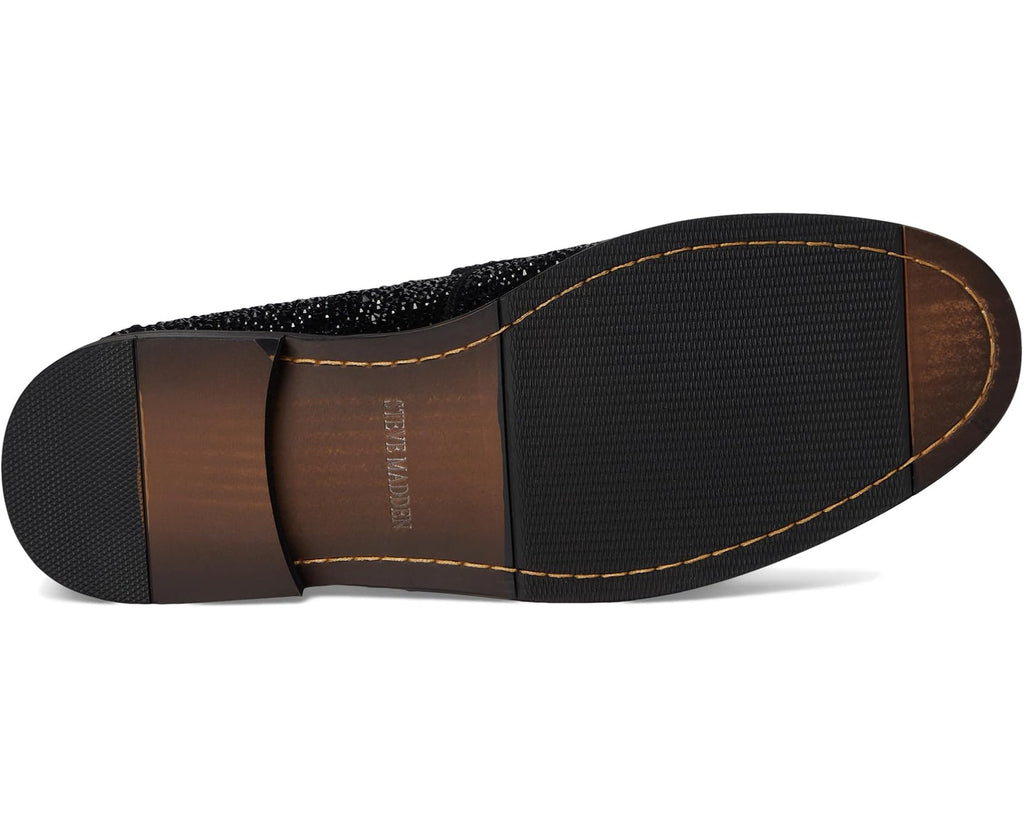 Men's Steve Madden Natan-R Black Rhinestones