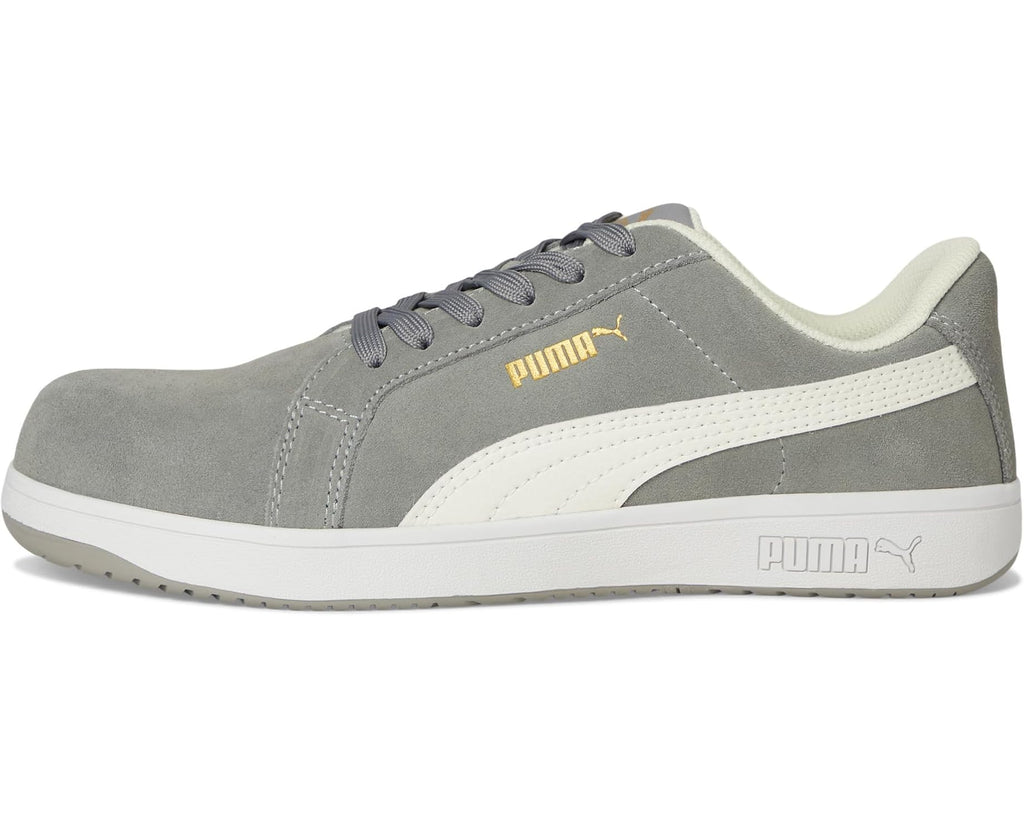Men's PUMA Safety Iconic Suede Low ASTM SD Grey/White