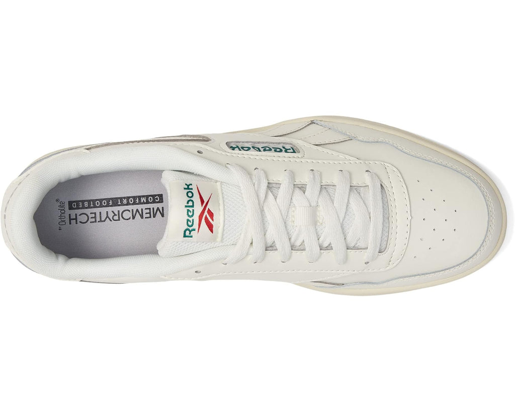 Unisex Reebok Lifestyle Court Advance Chalk/Dark Green/Flash Red