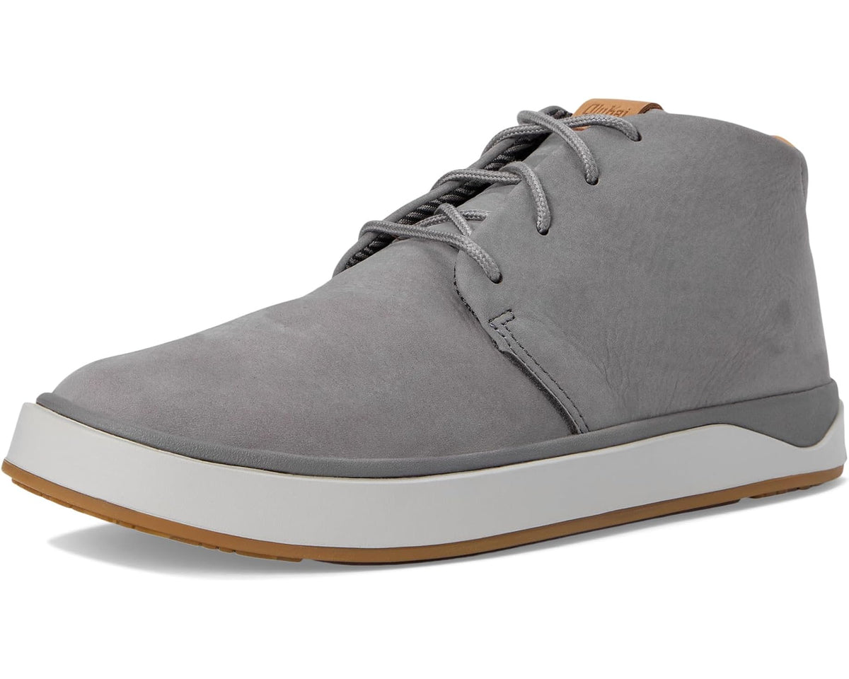 Men's OluKai Papaku ‘Ili Chukka Boots Graphite/Graphite