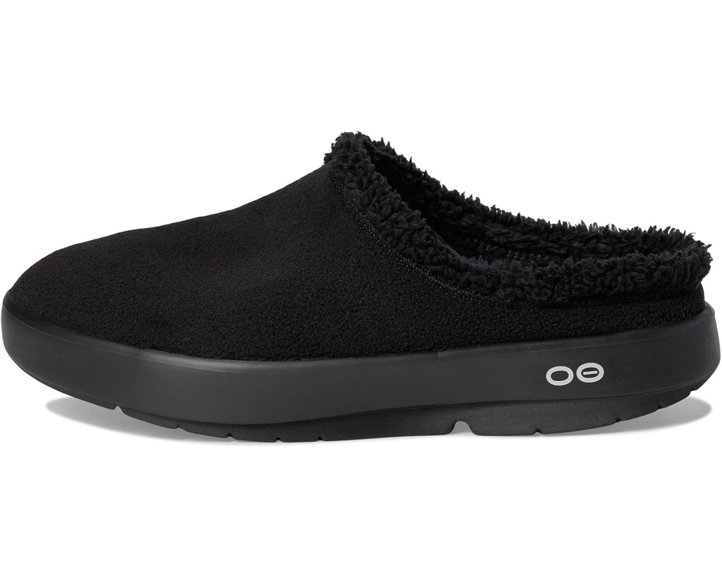 Men's OOFOS OOcoozie Mule Black