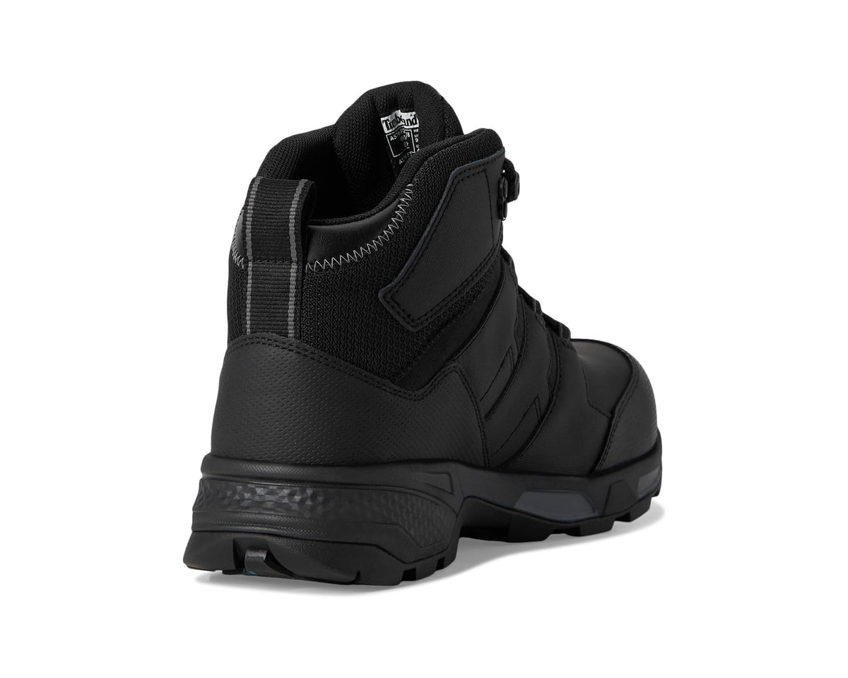 Men's Timberland PRO Switchback LT 6 Inch Composite Safety Toe Waterproof Black/Grey