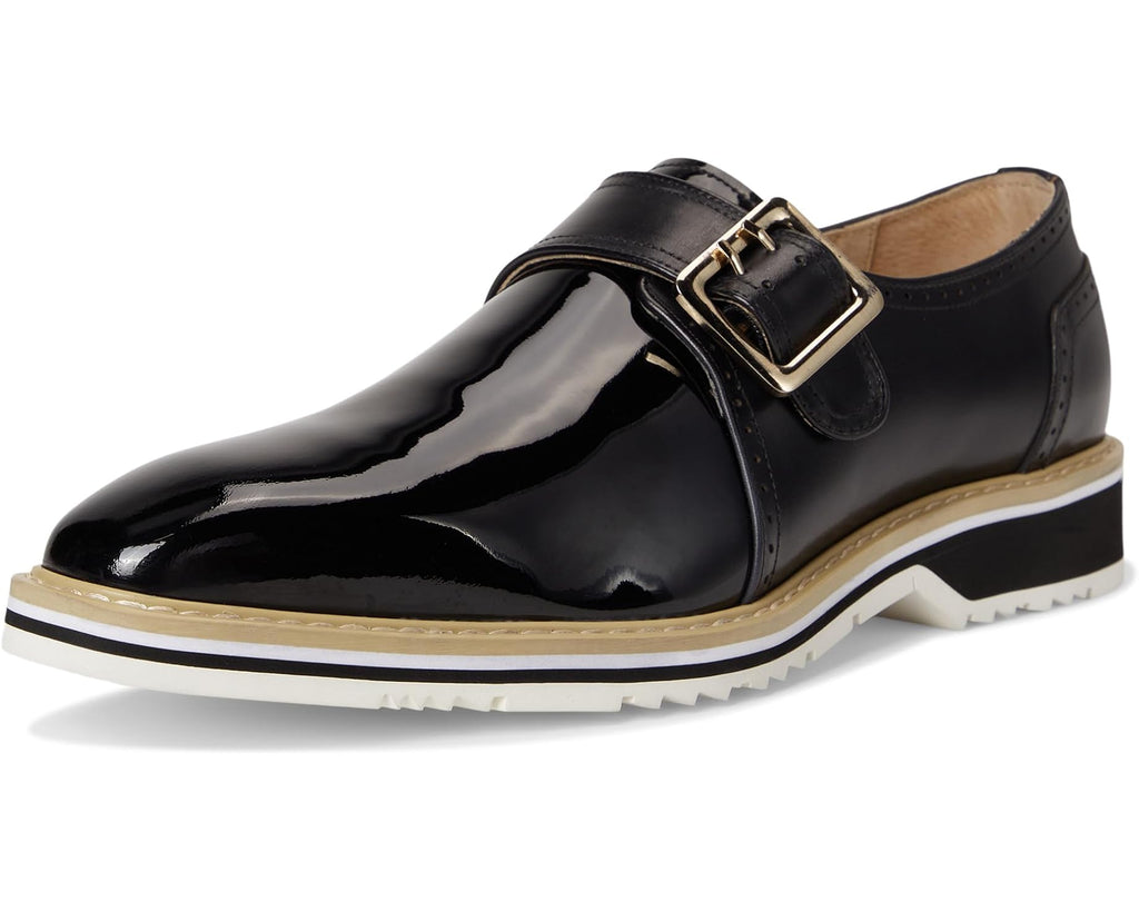Men's Stacy Adams Bartram Monk Strap Black