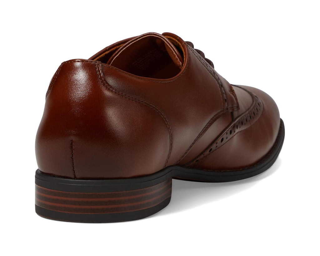 Men's Stacy Adams Lancaster Wingtip Oxford Cognac