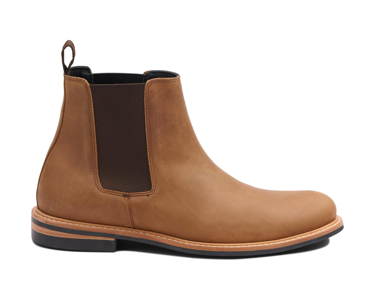 Men's Nisolo All-Weather Chelsea Boot Dark Tobacco