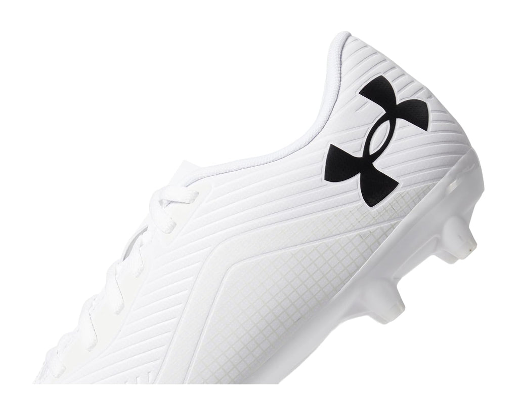 Unisex Under Armour Shadow Select 2 Football Cleats White/White Clay/Black