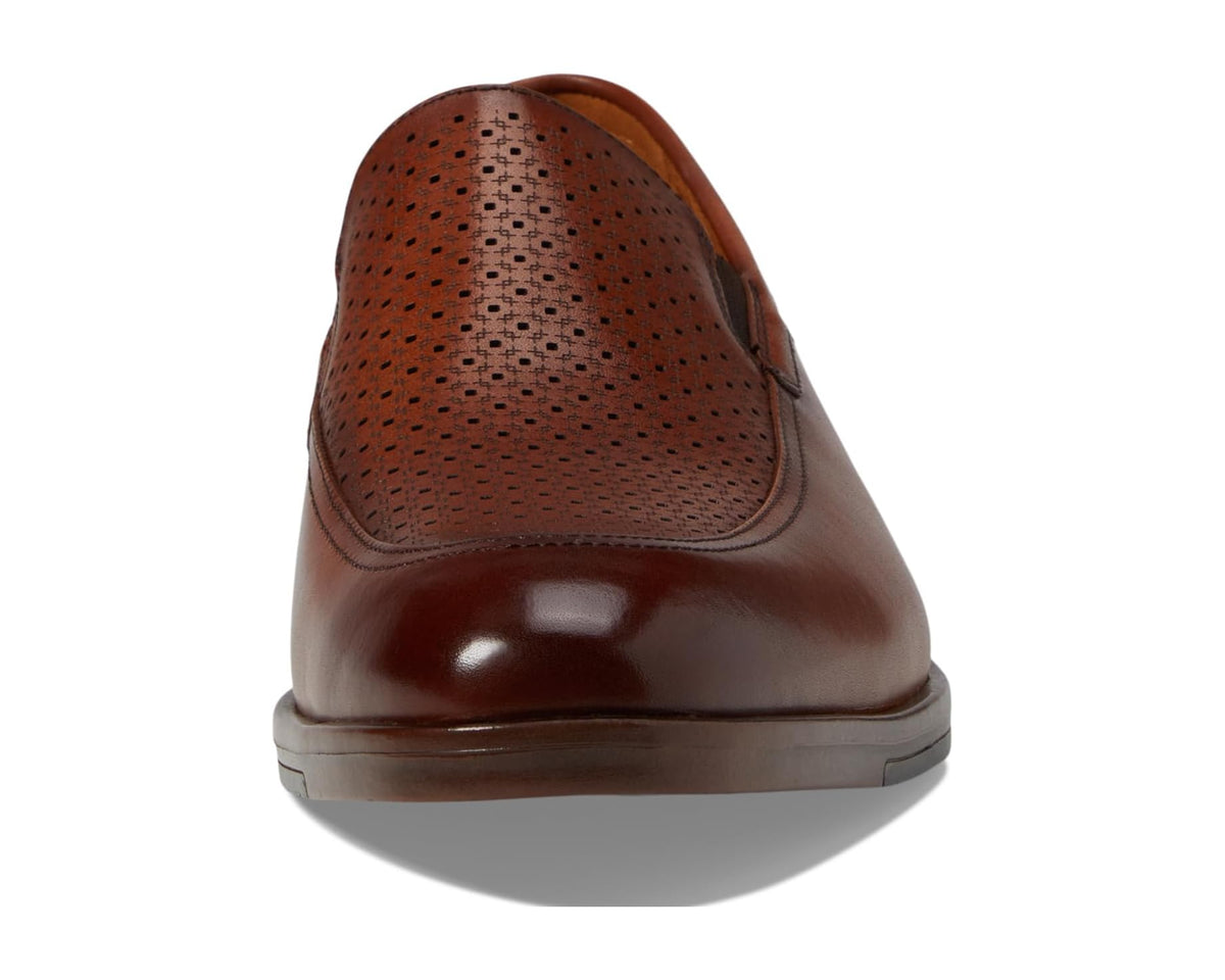 Men's Stacy Adams Aiden Moc Toe Slip-On Loafer Cognac