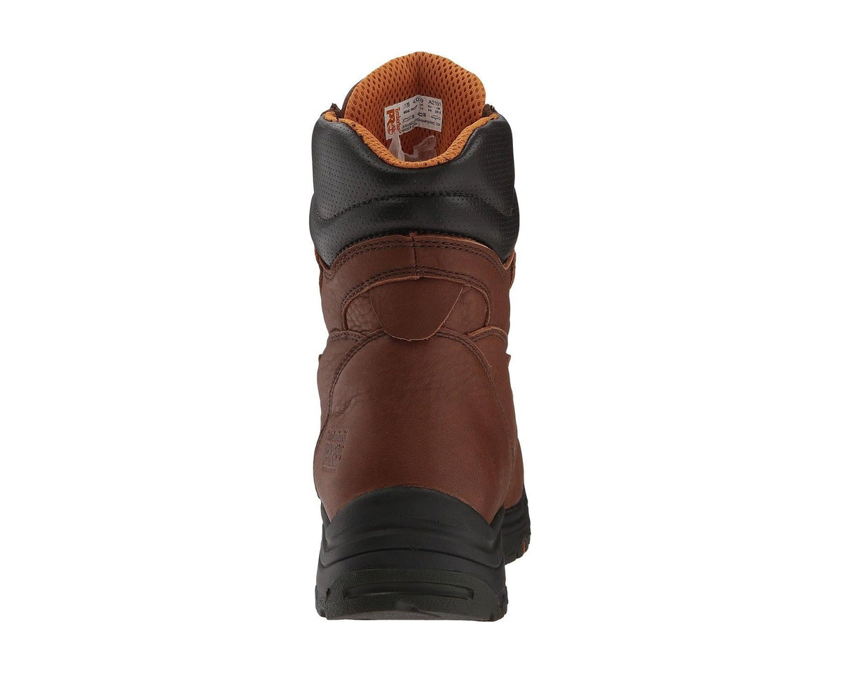 Men's Timberland PRO Titan 8 Alloy Safety Toe Waterproof Cappuccino Brown